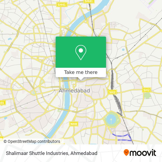 Shalimaar Shuttle Industries map