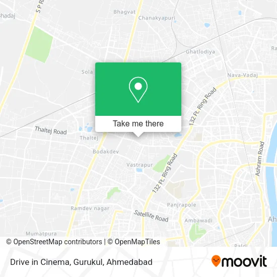 Drive in Cinema, Gurukul map