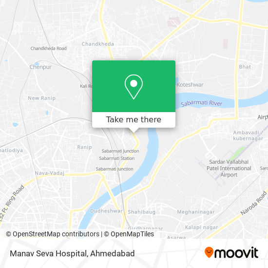 Manav Seva Hospital map