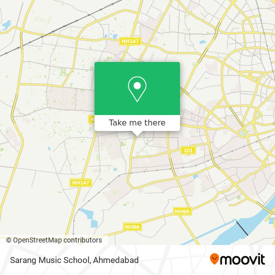 Sarang Music School map