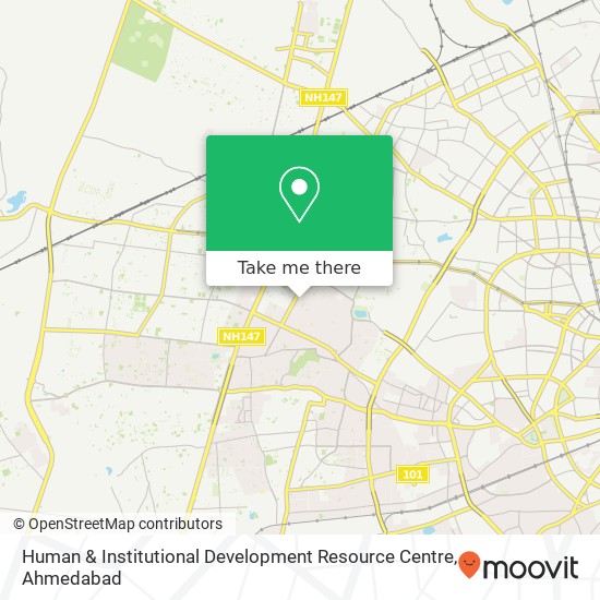 Human & Institutional Development Resource Centre map