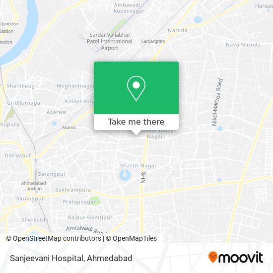 Sanjeevani Hospital map