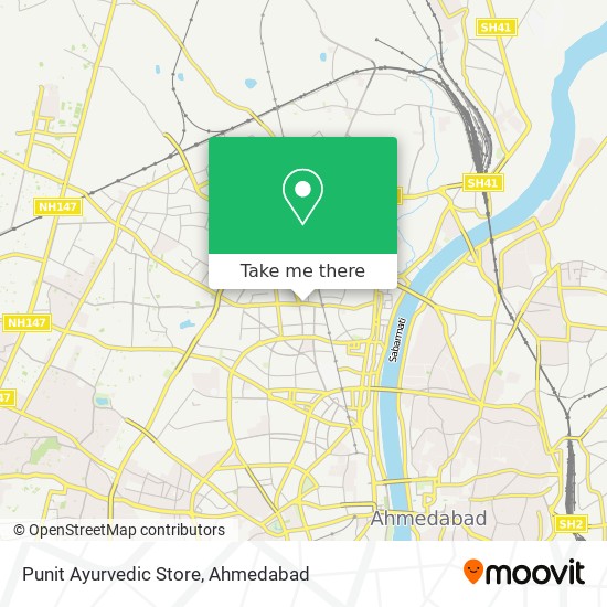 Punit Ayurvedic Store map