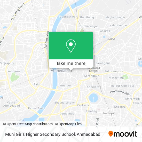 Muni Girls Higher Secondary School map