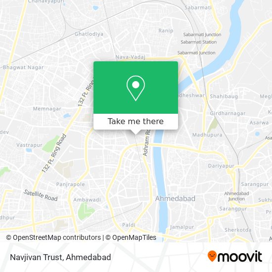 Navjivan Trust map