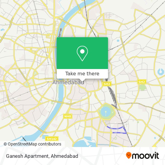 Ganesh Apartment map