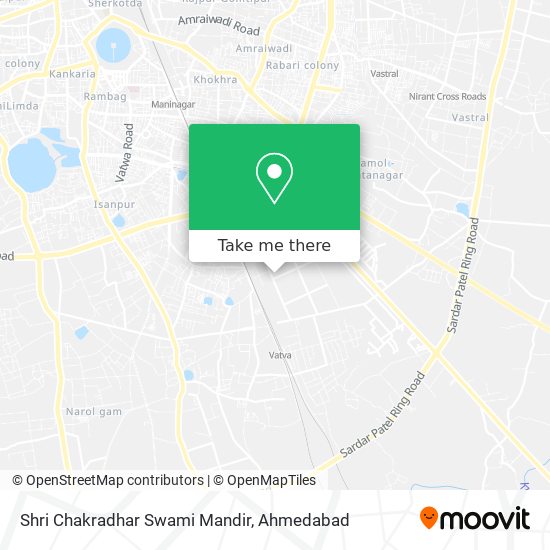 Shri Chakradhar Swami Mandir map