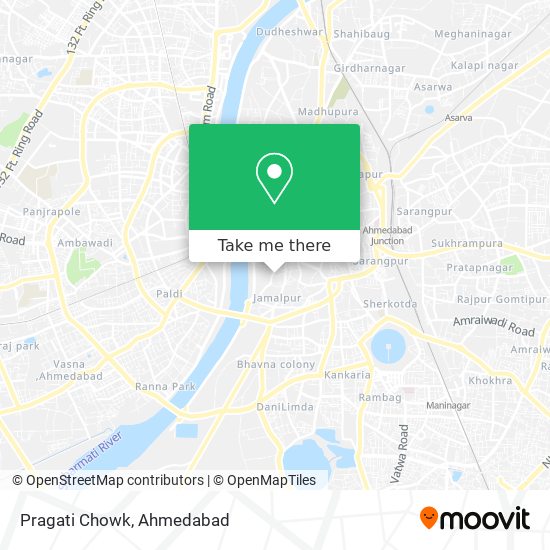 Pragati Chowk map