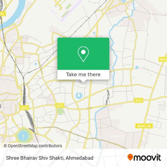 Shree Bhairav Shiv Shakti map