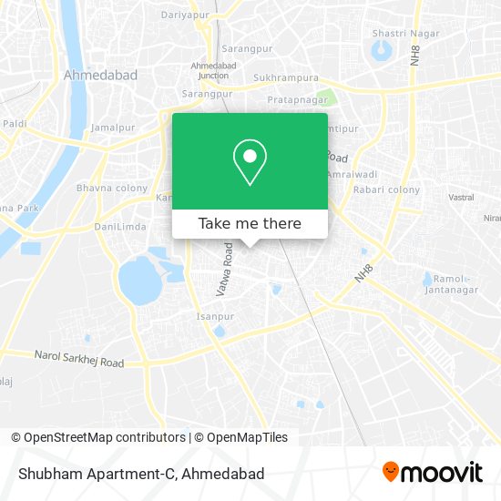 Shubham Apartment-C map