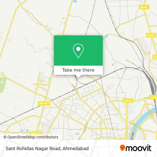 Sant Rohidas Nagar Road map