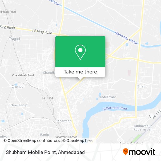 Shubham Mobile Point map