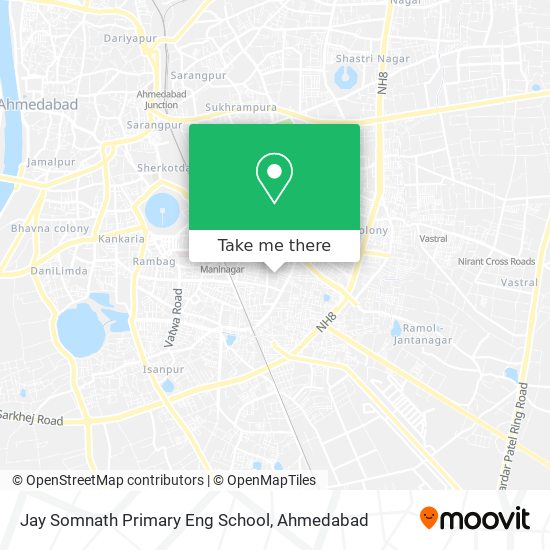 Jay Somnath Primary Eng School map
