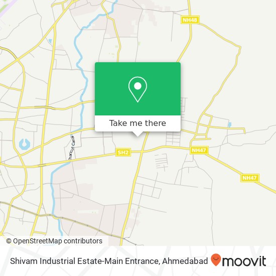 Shivam Industrial Estate-Main Entrance map