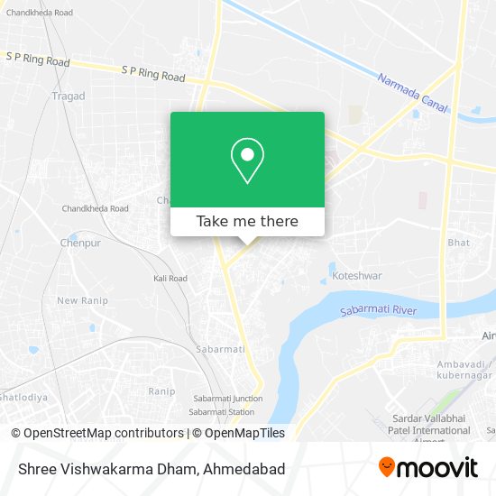 Shree Vishwakarma Dham map
