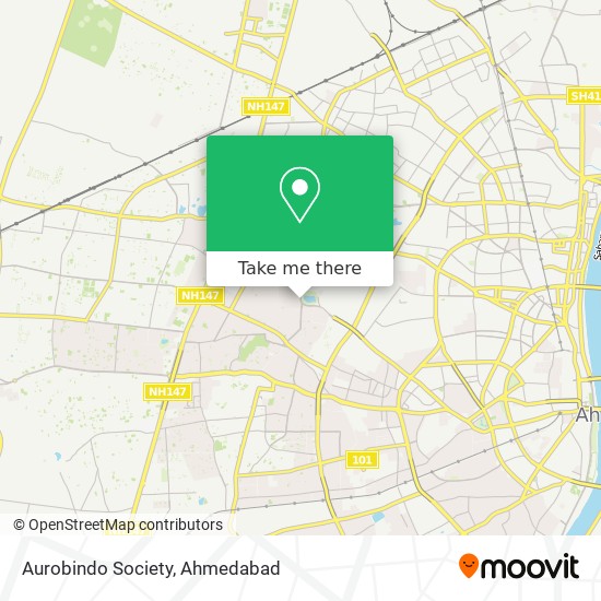 Aurobindo Society map