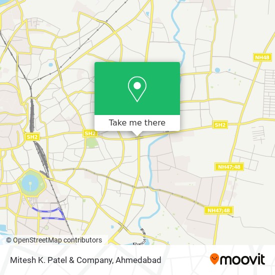 Mitesh K. Patel & Company map