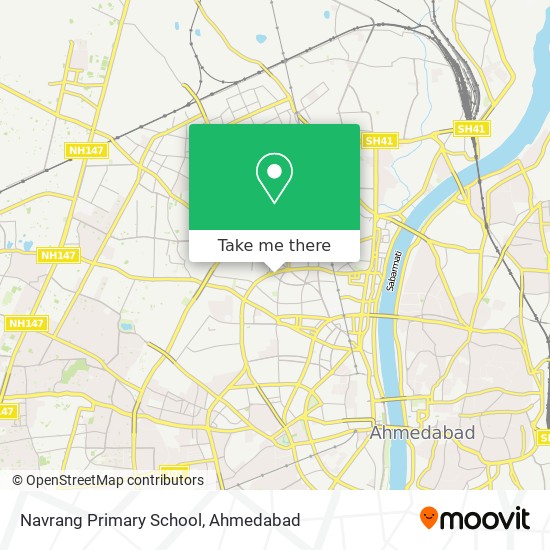 Navrang Primary School map