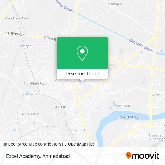 Excel Academy map