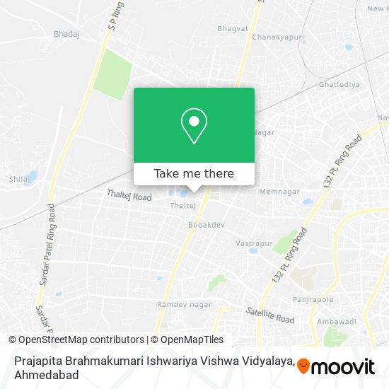 Prajapita Brahmakumari Ishwariya Vishwa Vidyalaya map