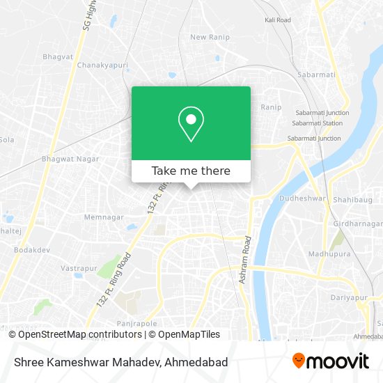 Shree Kameshwar Mahadev map