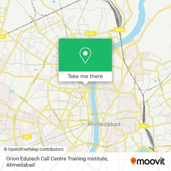 Orion Edutech Call Centre Training Institute map