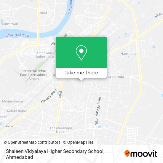 Shaleen Vidyalaya Higher Secondary School map