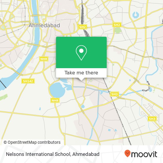 Nelsons International School map