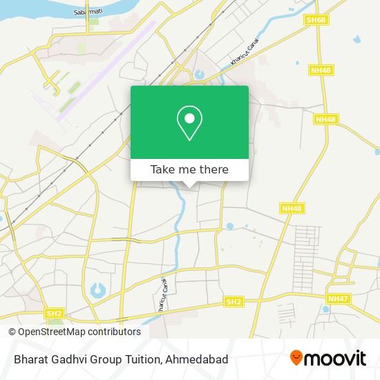 Bharat Gadhvi Group Tuition map