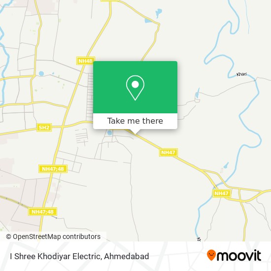 I Shree Khodiyar Electric map