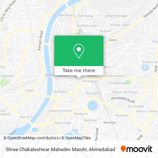 Shree Chakaleshwar Mahadev Mandir map