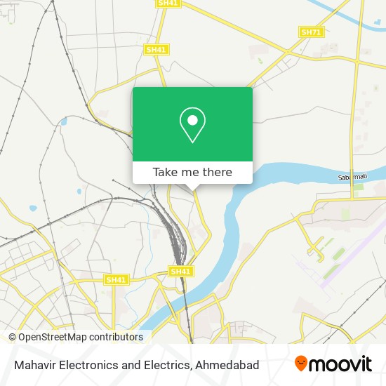 Mahavir Electronics and Electrics map