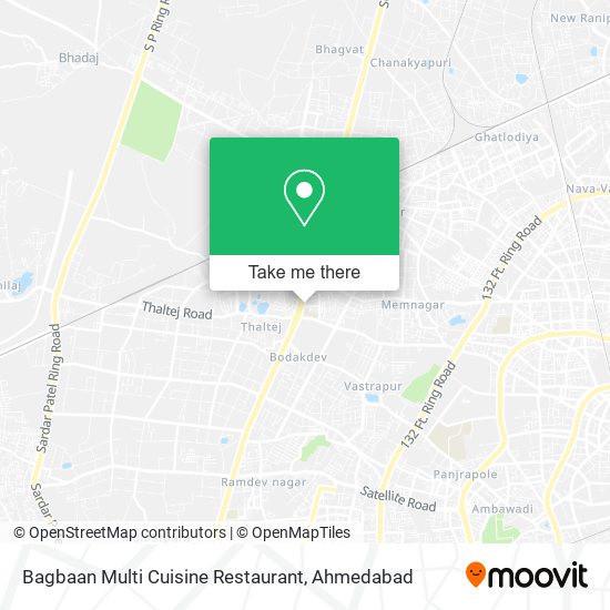 Bagbaan Multi Cuisine Restaurant map