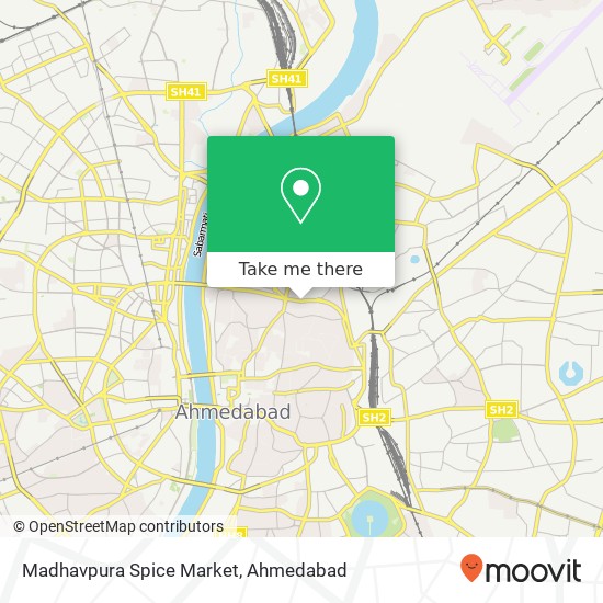 Madhavpura Spice Market map