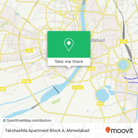Takshashila Apartment-Block A map