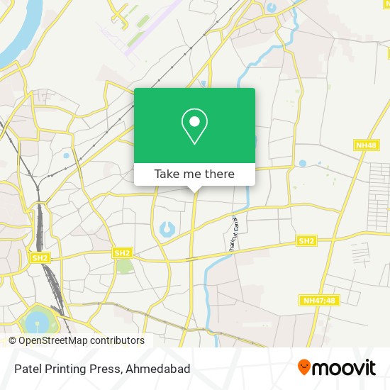Patel Printing Press map