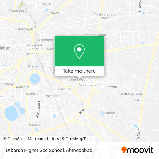 Utkarsh Higher Sec School map