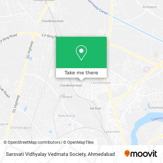 Sarsvati Vidhyalay Vedmata Society map