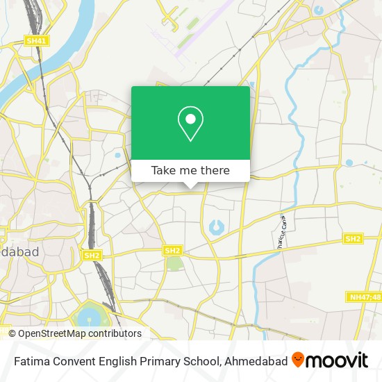Fatima Convent English Primary School map
