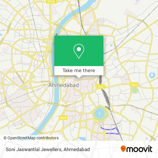 Soni Jaswantlal Jewellers map
