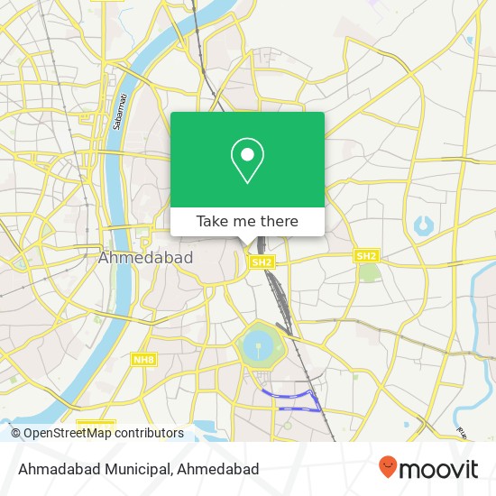 Ahmadabad Municipal map
