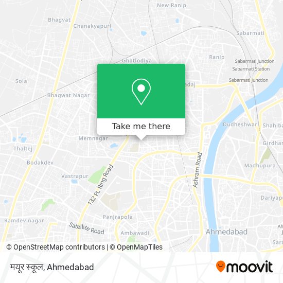 मयूर स्कूल map