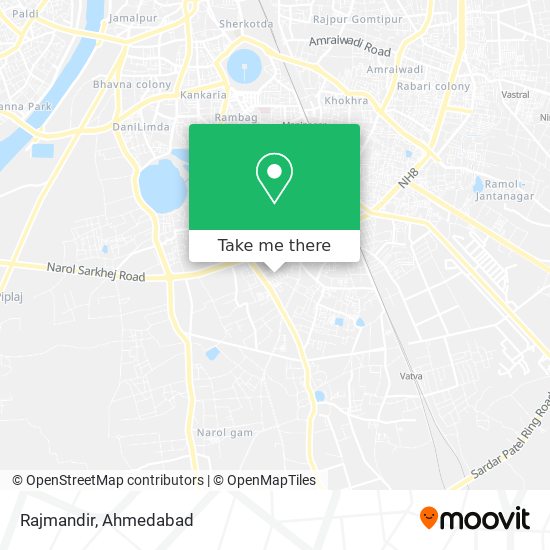 Rajmandir map