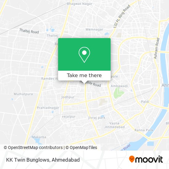 KK Twin Bunglows map