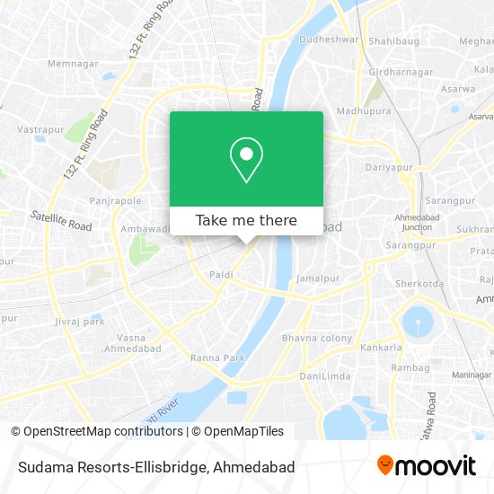 Sudama Resorts-Ellisbridge map