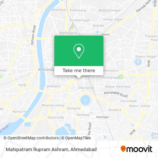 Mahipatram Rupram Ashram map