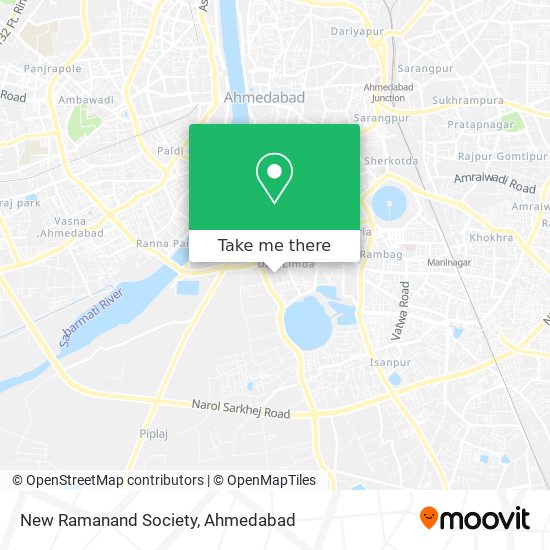 New Ramanand Society map