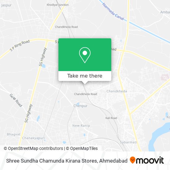 Shree Sundha Chamunda Kirana Stores map