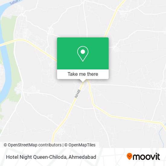 Hotel Night Queen-Chiloda map