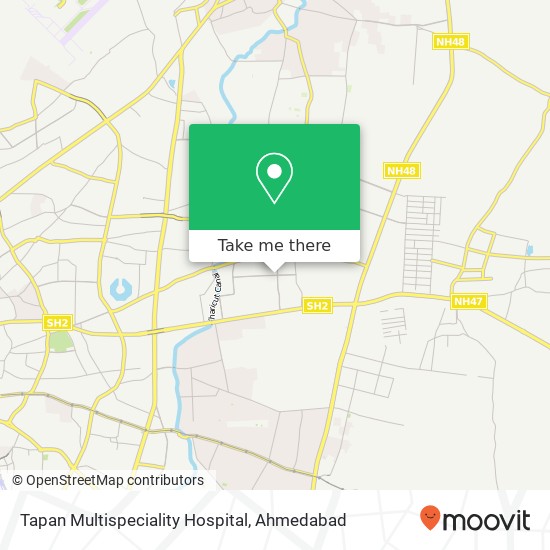 Tapan Multispeciality Hospital map